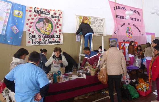 Se realizó un nuevo encuentro de madres que apoyan la lactancia materna