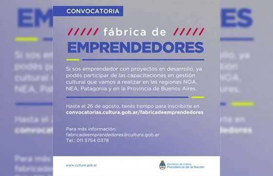Convocatoria para el programa Fábrica de Emprendedores