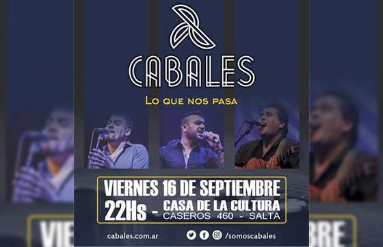 Folklore con el grupo Cabales en Casa de La Cultura