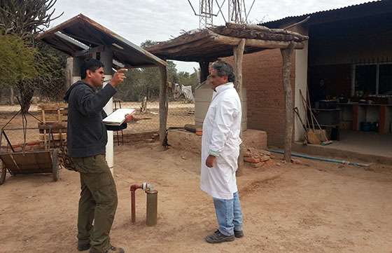Trabajan en la optimización del acceso al agua en el departamento Rivadavia