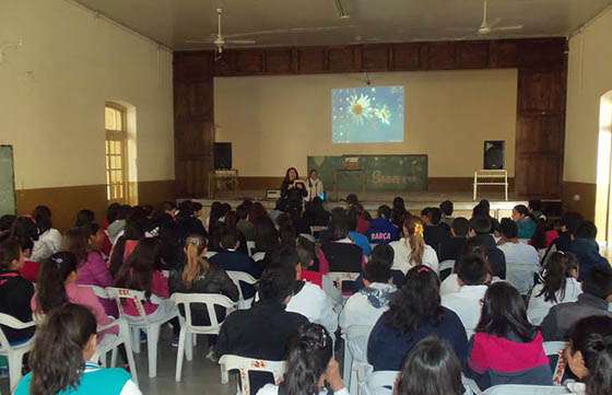 Cientos de alumnos fueron concientizados sobre violencia escolar