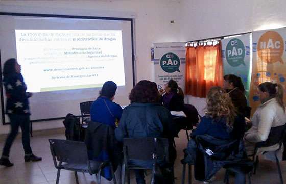 La Agencia Antidrogas capacitó a los CIC sobre el nuevo sistema web de denuncia anónima
