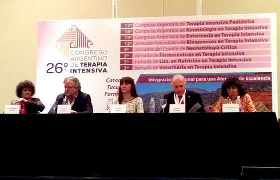 Se desarrolla en Salta el 26º Congreso Argentino de Terapia Intensiva