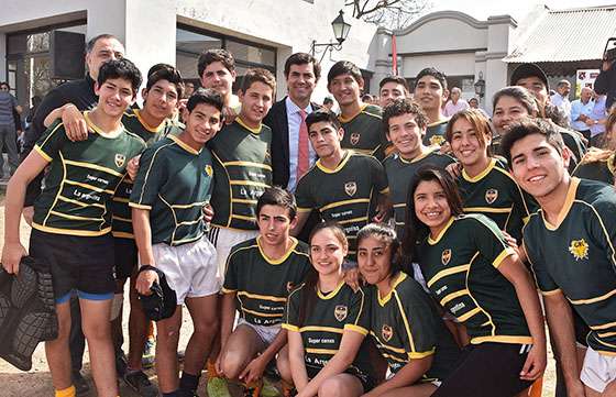 La Provincia fomentará la enseñanza de rugby en las escuelas
