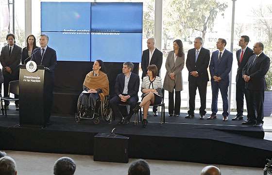 Urtubey participó en el lanzamiento del plan Argentina sin Narcotráfico