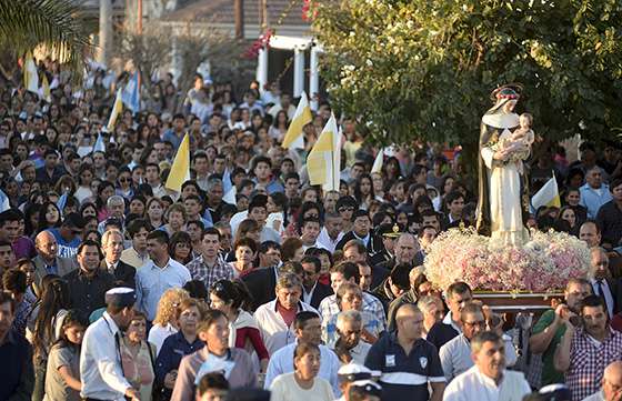 Colonia Santa Rosa celebró su fiesta patronal