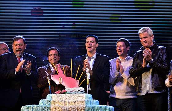 Urtubey participó en el inicio de los festejos fundacionales de Orán