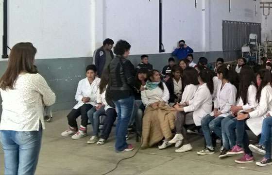 Adolescentes de Cachi participaron de un taller sobre autoestima, empatía y resolución de conflictos