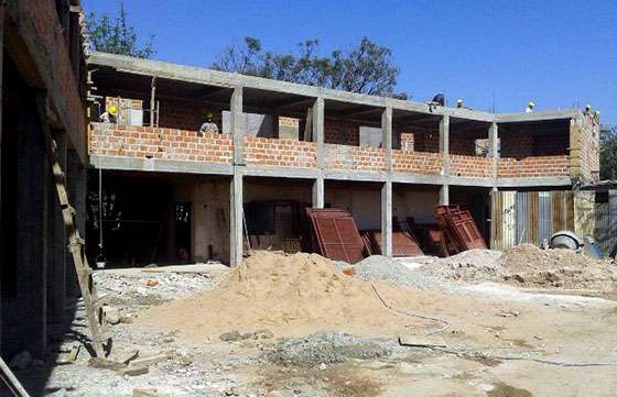 Se realizan obras integrales en la escuela técnica N°3136 de General Mosconi
