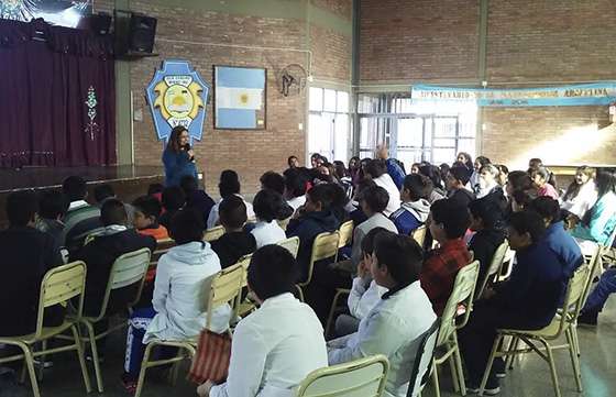 Seguridad intensifica su tarea preventiva en escuelas