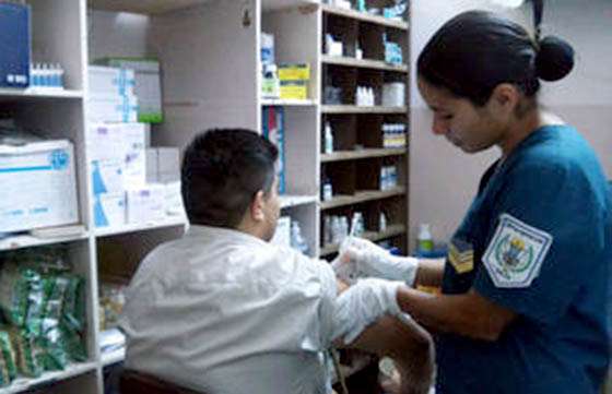 Campaña de vacunación contra la Hepatitis  en el Servicio Penitenciario Provincial