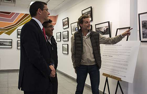 Christophe Thillier presenta su muestra El Peregrino Blanco