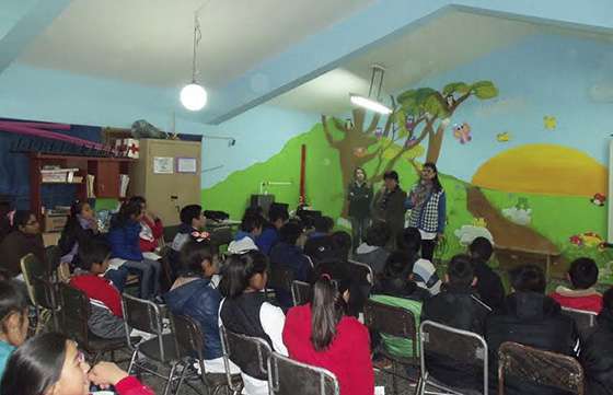 Seguridad concientizó a estudiantes de La Silleta y La Viña