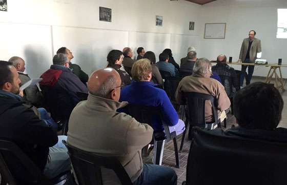 En Cerrillos se realizó un taller sobre gestión aluvional
