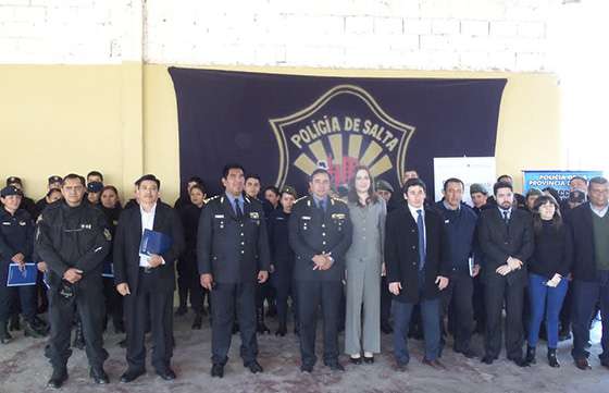 Funcionarios de Seguridad de Nación capacitaron sobre diversidad a policías