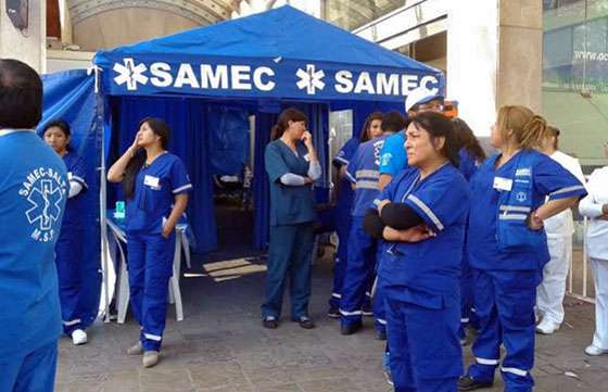 Cobertura del Samec para las festividades del Milagro