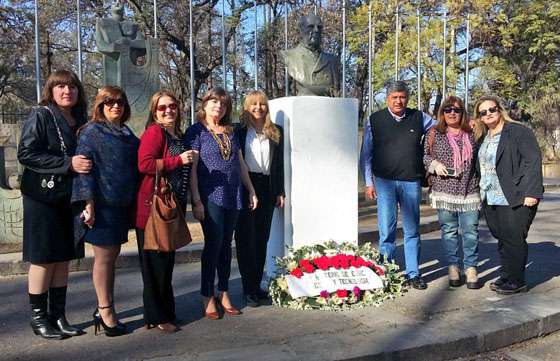 Se conmemoró un nuevo aniversario del fallecimiento de Sarmiento
