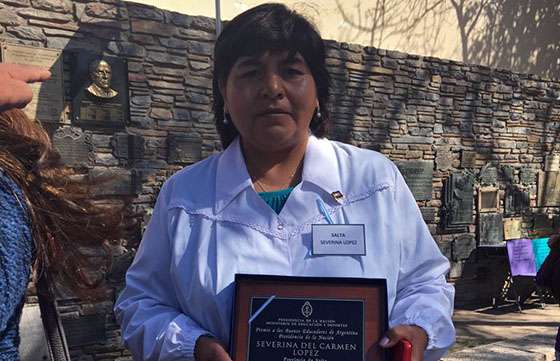 Docente salteña es destacada a nivel nacional