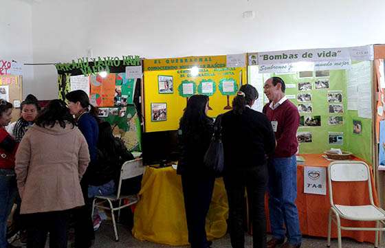 Internos de Villa Las Rosas participaron en la feria provincial de Educación, Artes, Ciencias y Tecnología
