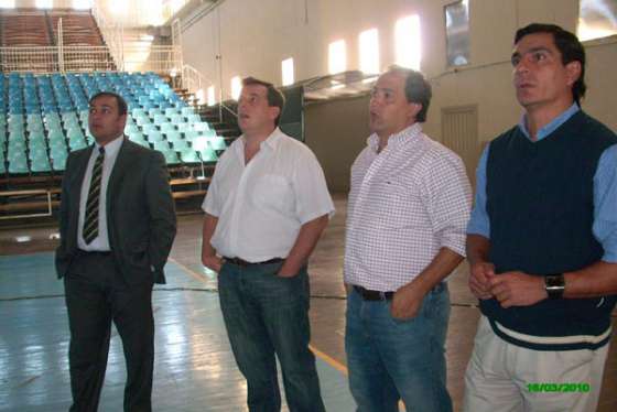 La Confederación Argentina de Básquetbol inspeccionó el estadio Delmi