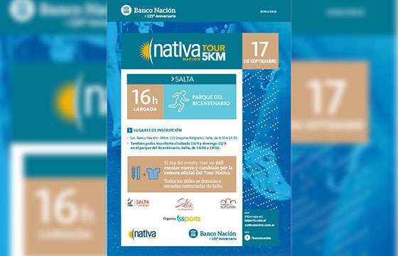 Hoy se realizará una maratón solidaria en el Parque del Bicentenario