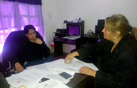 Vecinos de Los Toldos se interiorizaron sobre el servicio de mediación