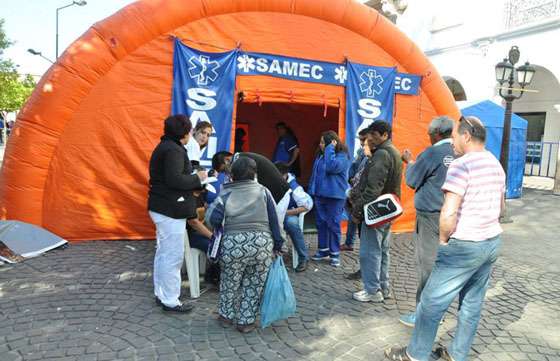 El Samec concretó un exitoso operativo durante la festividad del Milagro