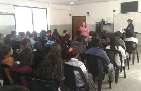 Seguridad afianza el trabajo preventivo en las escuelas