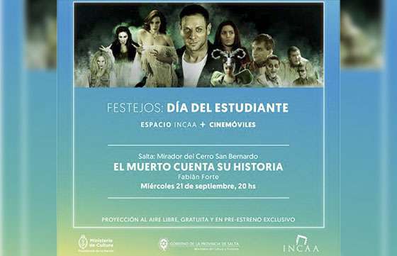 Día del Estudiante con cine en el cerro San Bernardo