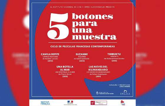 El próximo fin de semana seguirá el cine francés en el  Hogar Escuela