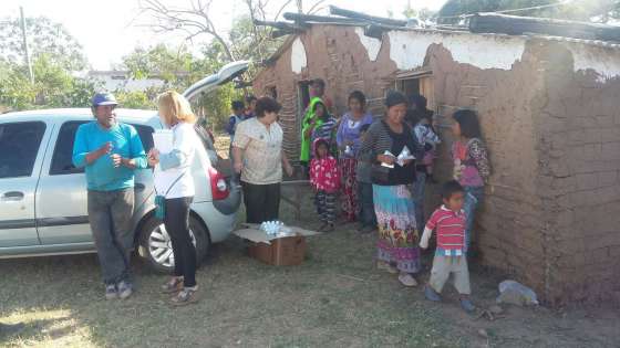 Atención conjunta a comunidades aborígenes de la ruta 86
