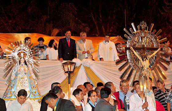 El Vicegobernador participó de “El Milagrito” en Campo Santo