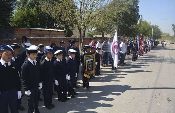 Vaqueros celebró el aniversario del Cuerpo Infantil de Policía