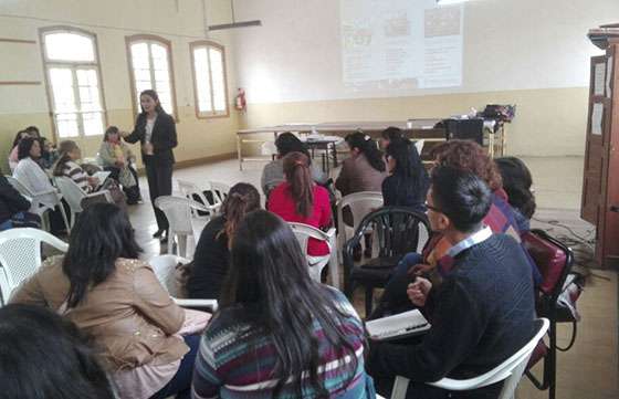 Reiniciaron las capacitaciones sobre trayectorias escolares