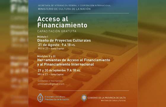 Capacitación sobre acceso al financiamiento