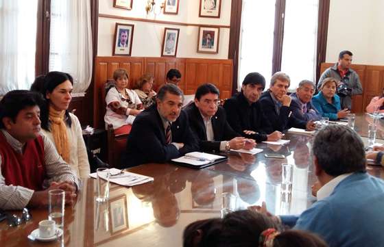 El Ministro de Salud se reunió con diputados provinciales
