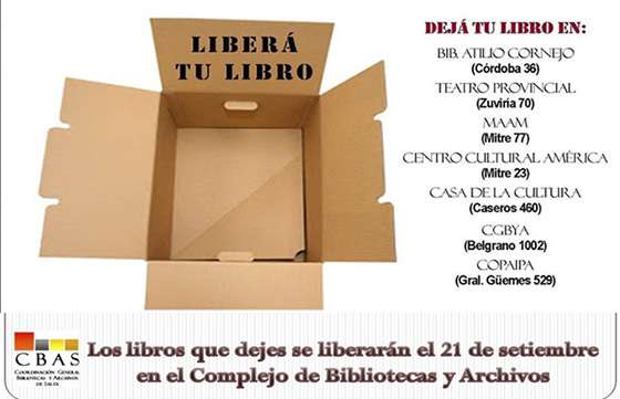 Liberación de libros en Salta