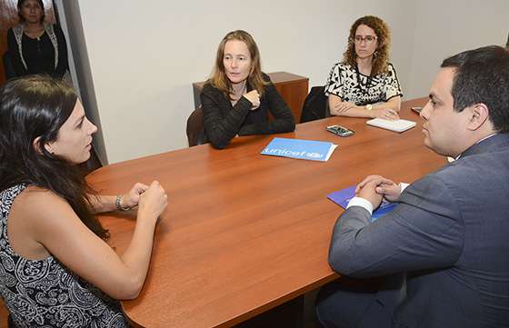 Promueven acciones con Unicef en materia de justicia penal juvenil