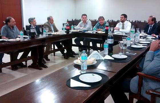 Presentaron a organizaciones empresarias y profesionales el procedimiento de blanqueo