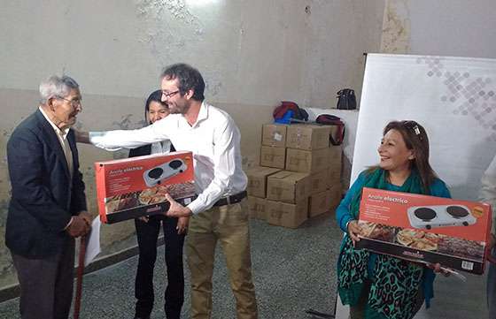 En Chicoana y Coronel Moldes 150 familias accedieron al plan Anafe en Casa