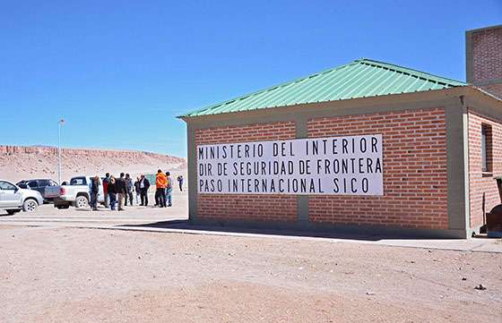 Se reunió la Coordinación Binacional en el Complejo Fronterizo Sico
