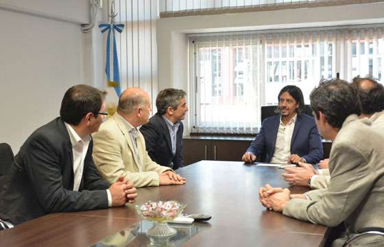 El Jefe de Gabinete recibió a representantes de Arcos Dorados