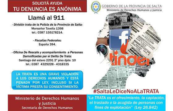 En Salta se trabaja en prevención y rescate a víctimas de explotación sexual y tráfico