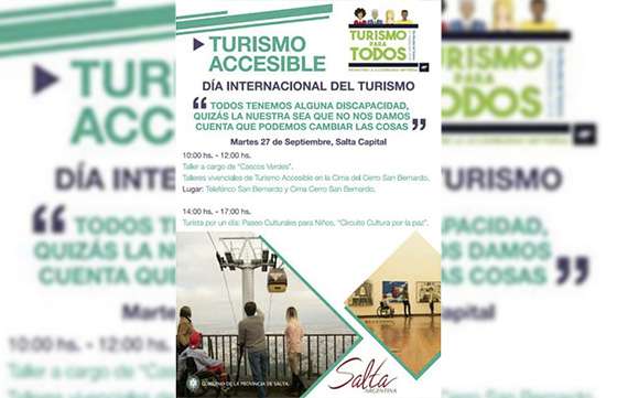 Salta celebra hoy el Día Mundial del Turismo