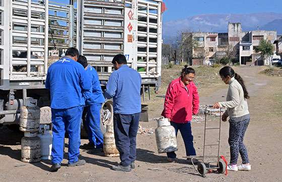 Esta semana continúa la venta de la Garrafa Social en barrios capitalinos