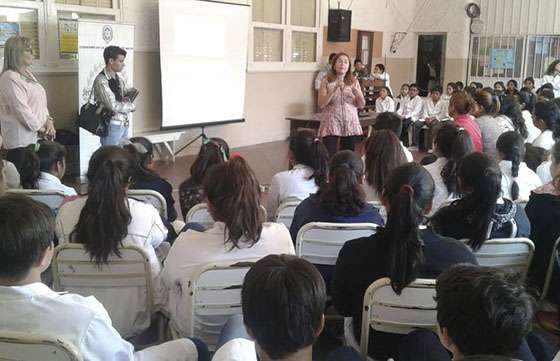 Más de 600 personas participaron en los talleres sobre violencia escolar en Rosario de la Frontera