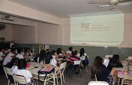 Más de 16 mil estudiantes reciben talleres de Educación Sexual Integral