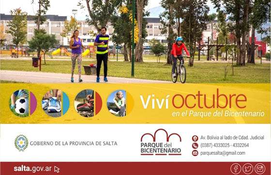 Nuevo horario y más actividades en el Parque del Bicentenario
