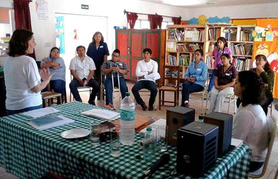 En La Viña capacitaron sobre el rol de la familia para la inclusión de personas con discapacidad