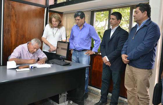 La intendencia de Joaquín V. González firmó el convenio con Epidemiología